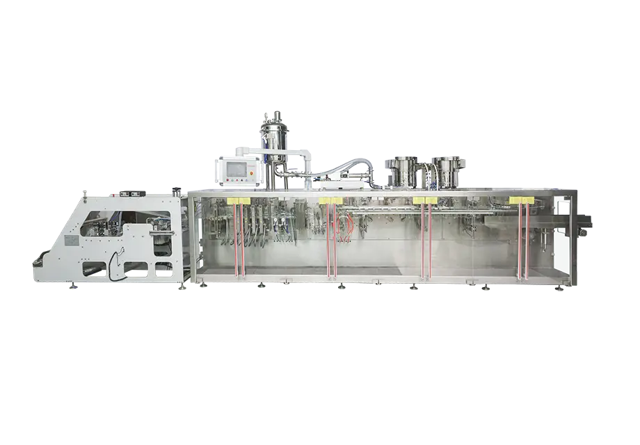 BHD-280DSC Duplex Horizontal Doypack Packing Machine With Spout | HFFS Machine